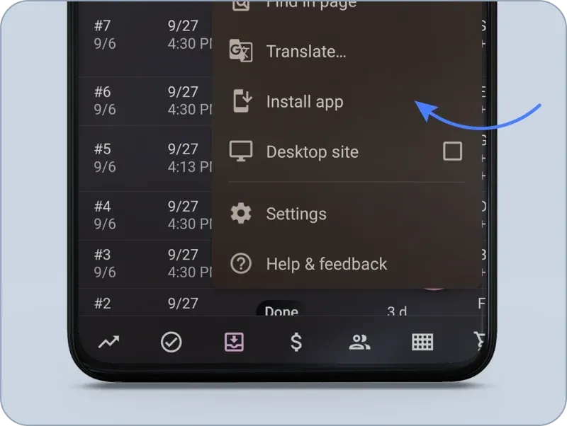 Installing HelloClient mobile app on Android