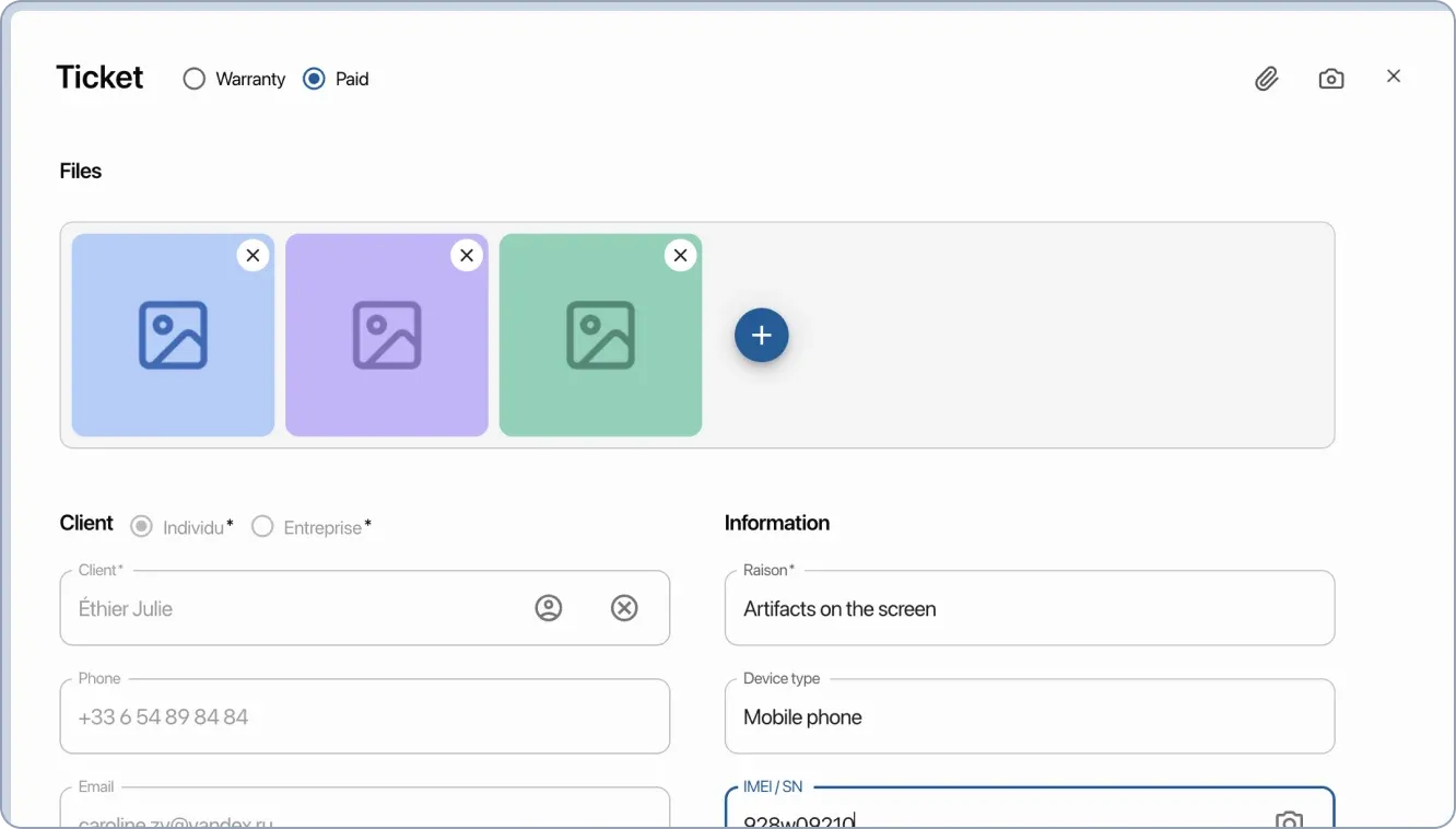 Create custom order forms for any business type