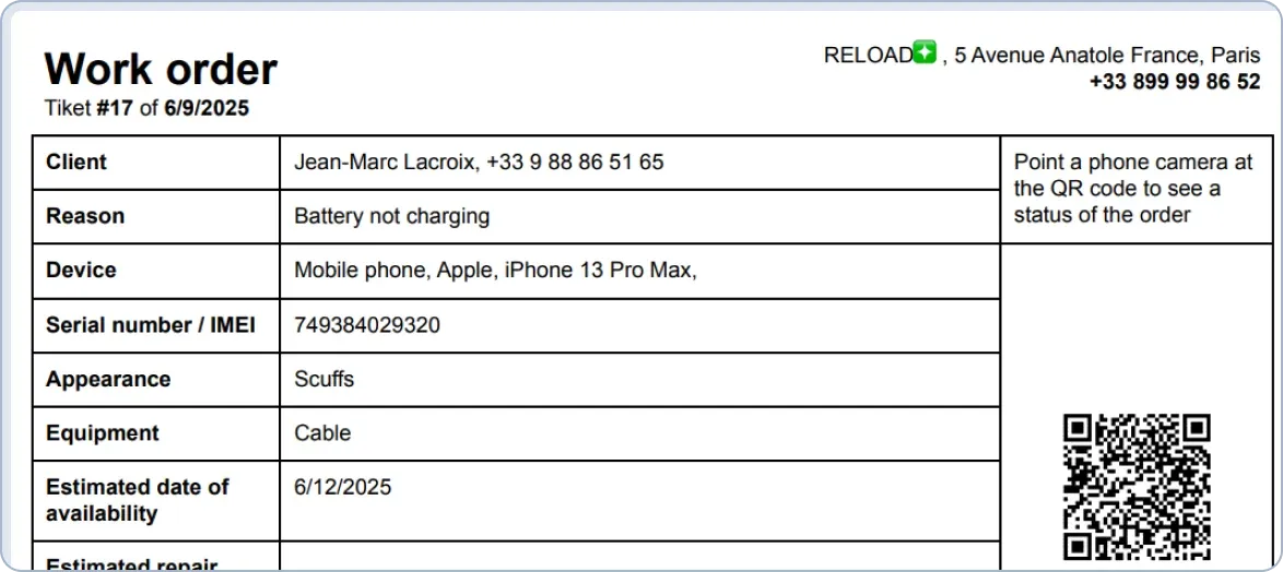 Flexible document template in CRM: easy customization for any business type and your requirements