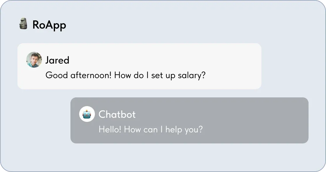 RoApp support is handled by bots