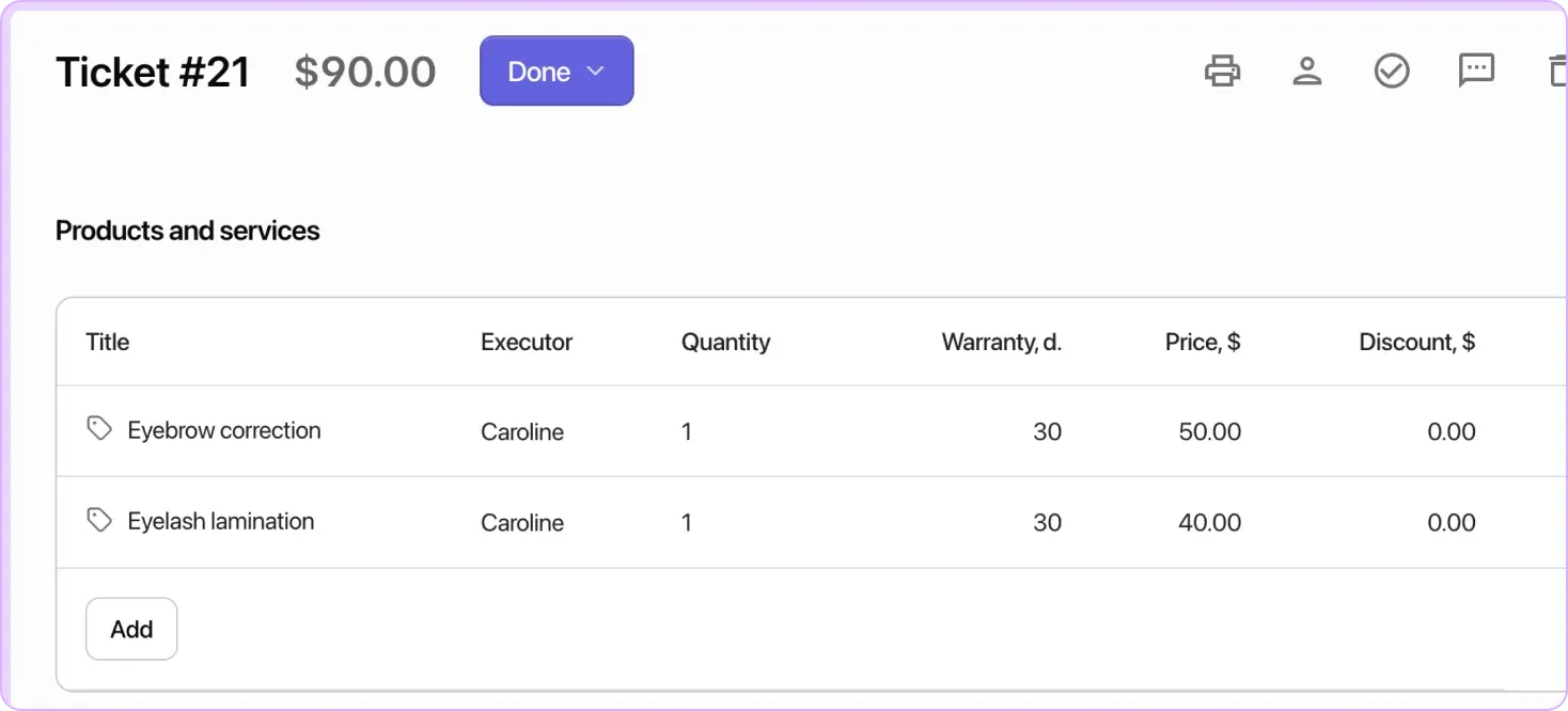 Customization of order statuses, filters, product catalogs, services, issues and requests