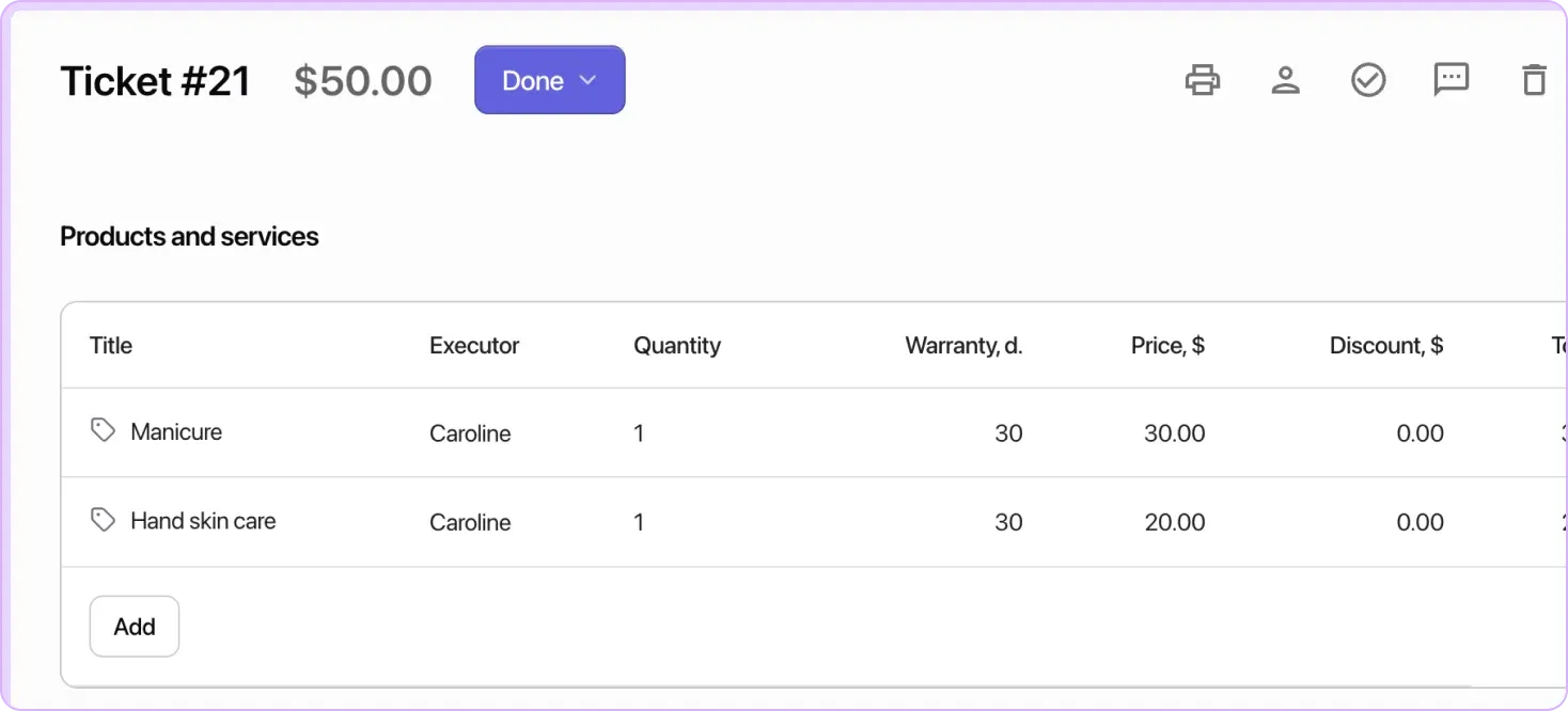 Custom order status setup, filters, product catalogs, services, issues and interactions