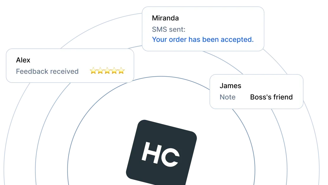 Customer database in CRM: complete client profiles at a glance
