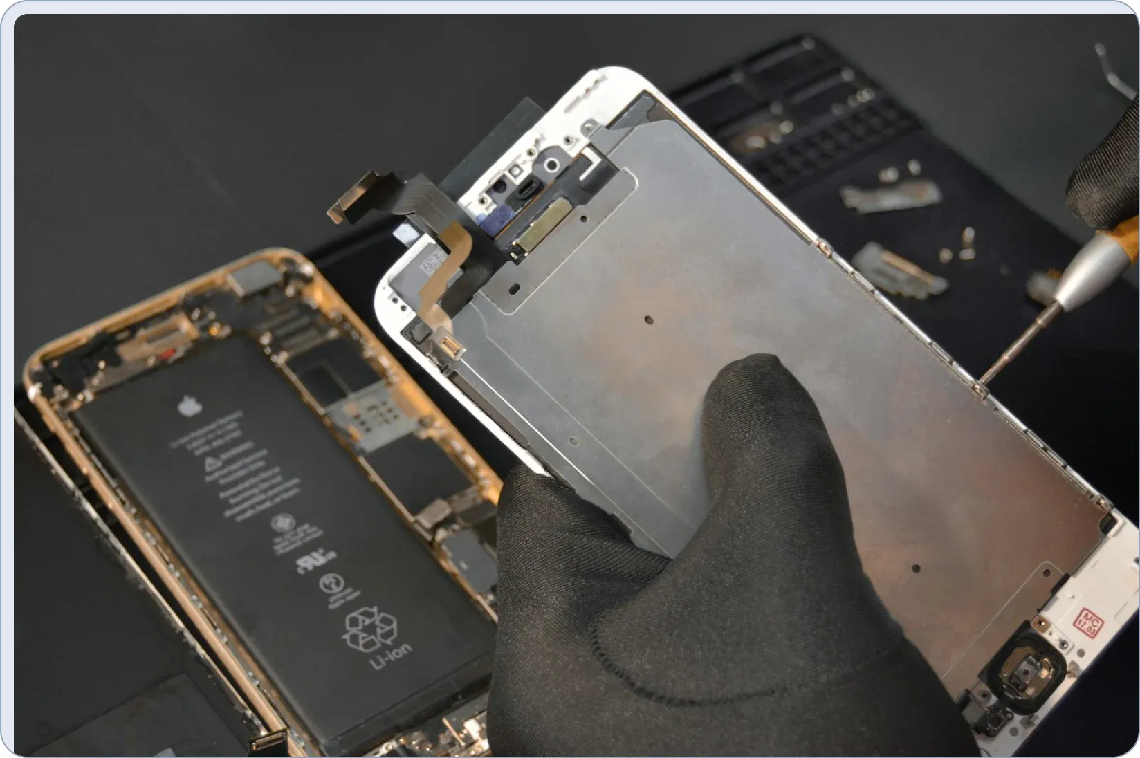 CRM for phone repair service