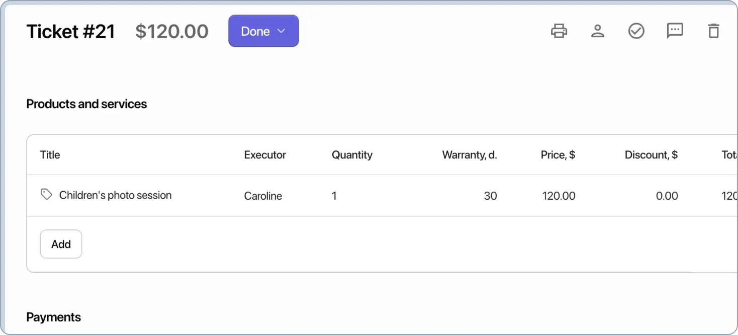 Custom order status setup, filters, product catalogs, services, issues and requests