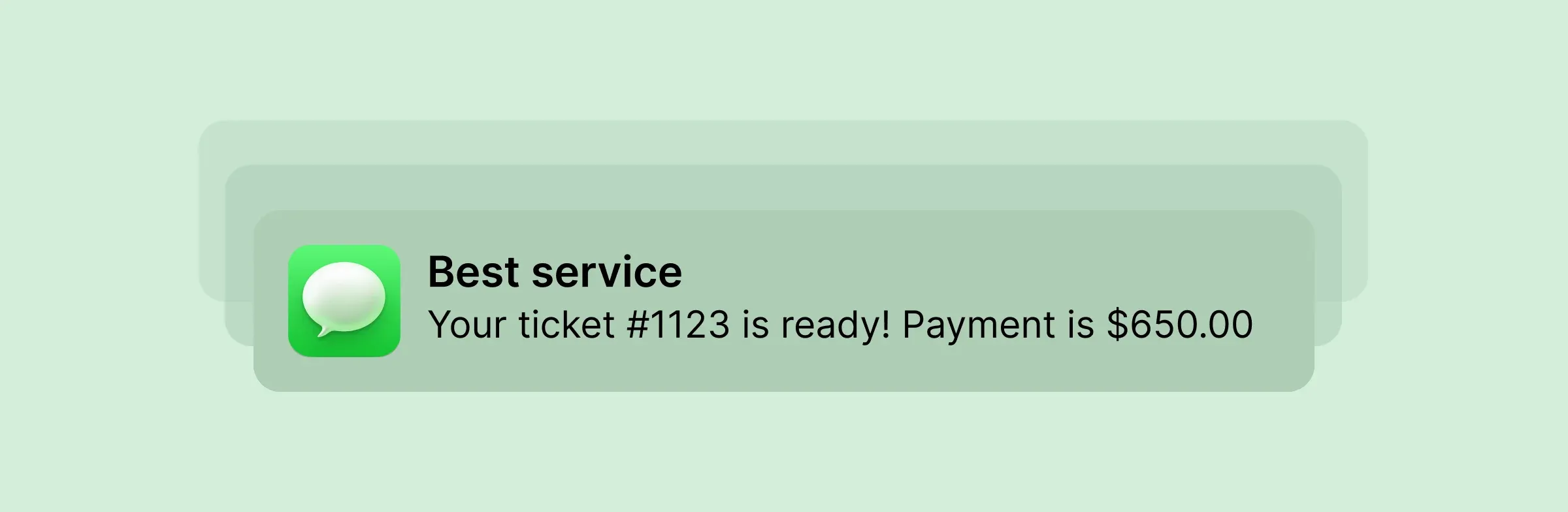Automated SMS notifications in HelloClient CRM. Keep customers informed about their order status updates