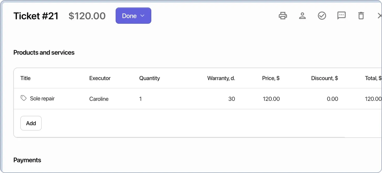 Customizing order statuses, filters, product catalogs, services, issues and inquiries