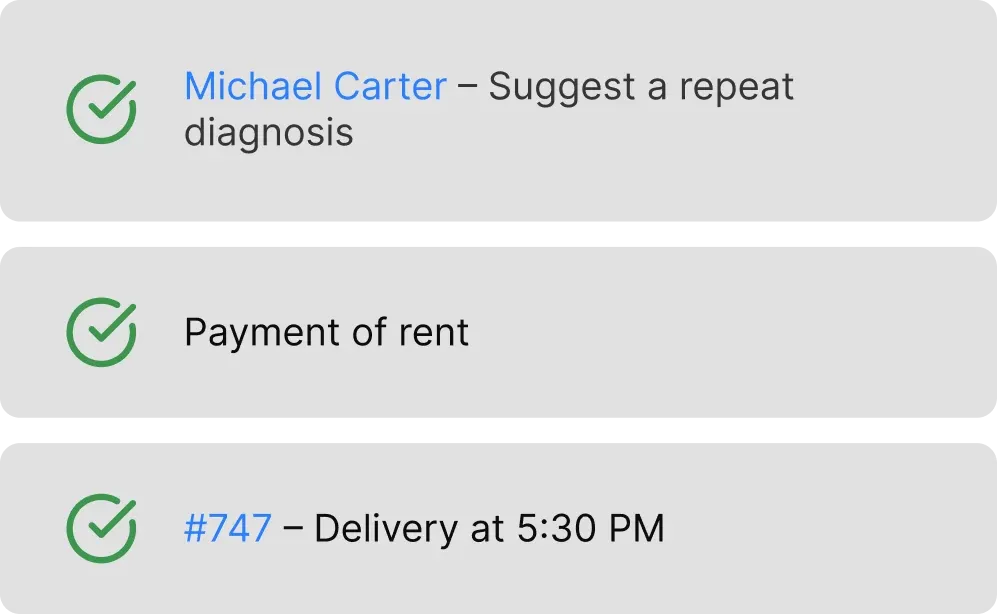 Employee task control in CRM: assigning and tracking tasks from customer calls to delivery acceptance